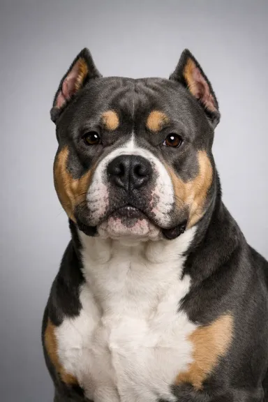 American Bully portrait example