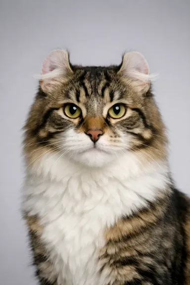 American Curl portrait example