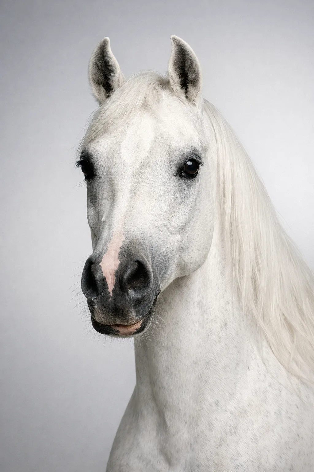 Arabian portrait on canvas — AI-made from a photo, by ArtPixio