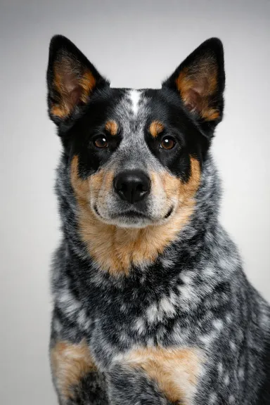 Australian Cattle Dog portrait example