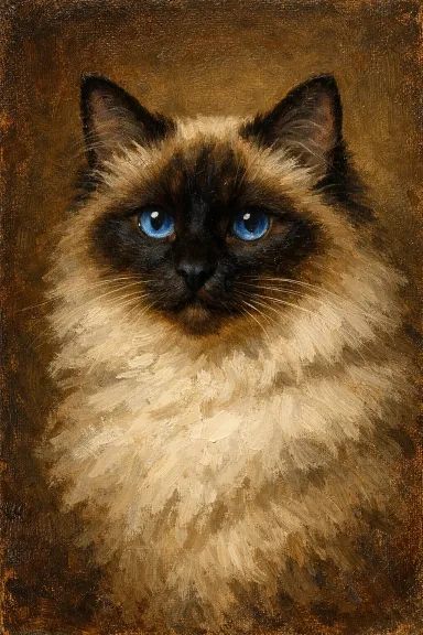 Birman portrait example