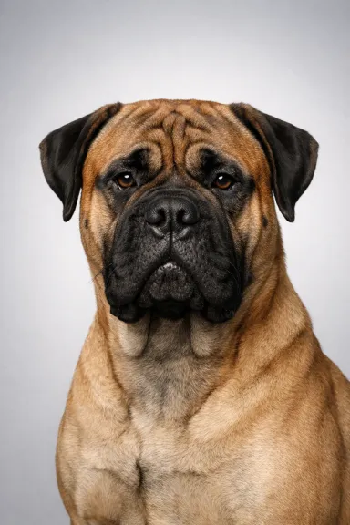 Bullmastiff portrait example