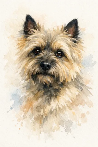 Cairn Terrier portrait example