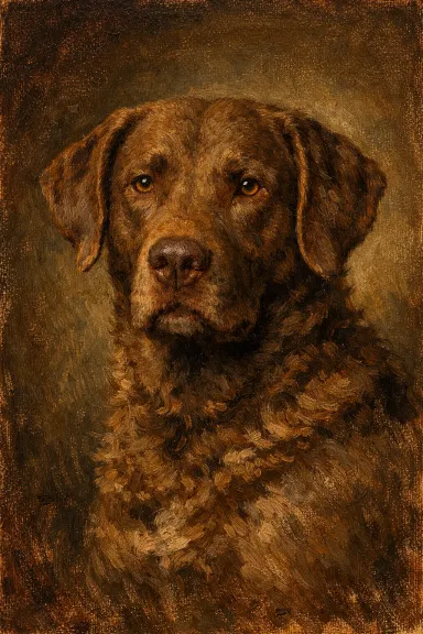 Chesapeake Bay Retriever portrait example
