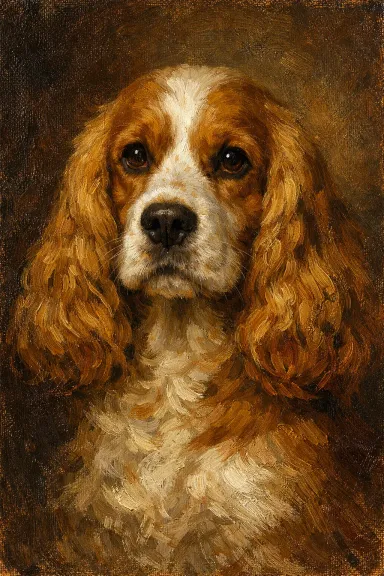 Cocker Spaniel portrait example