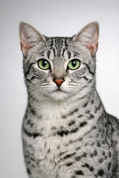 Egyptian Mau portrait example