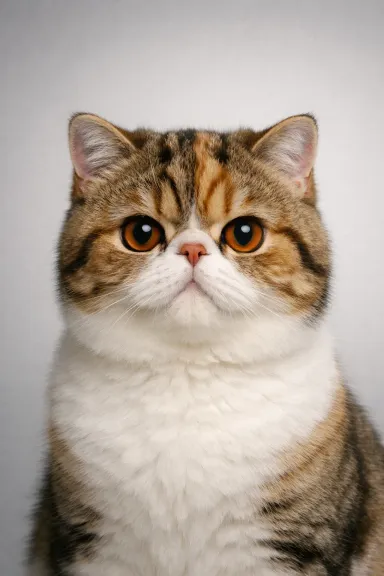 Exotic Shorthair portrait example