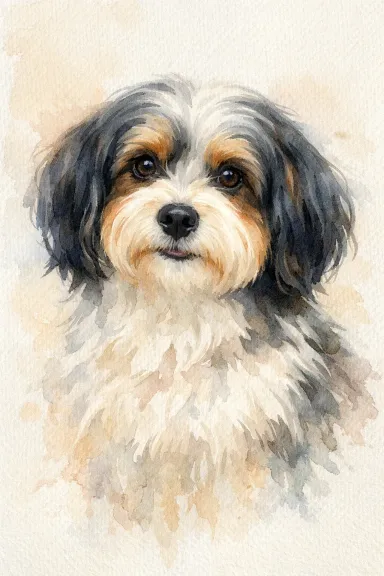 Havanese portrait example