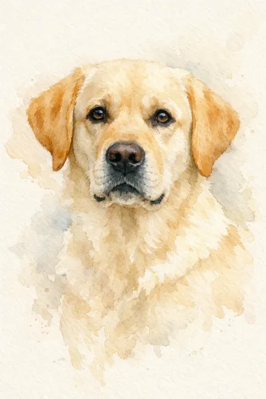 Labrador Retriever portrait example
