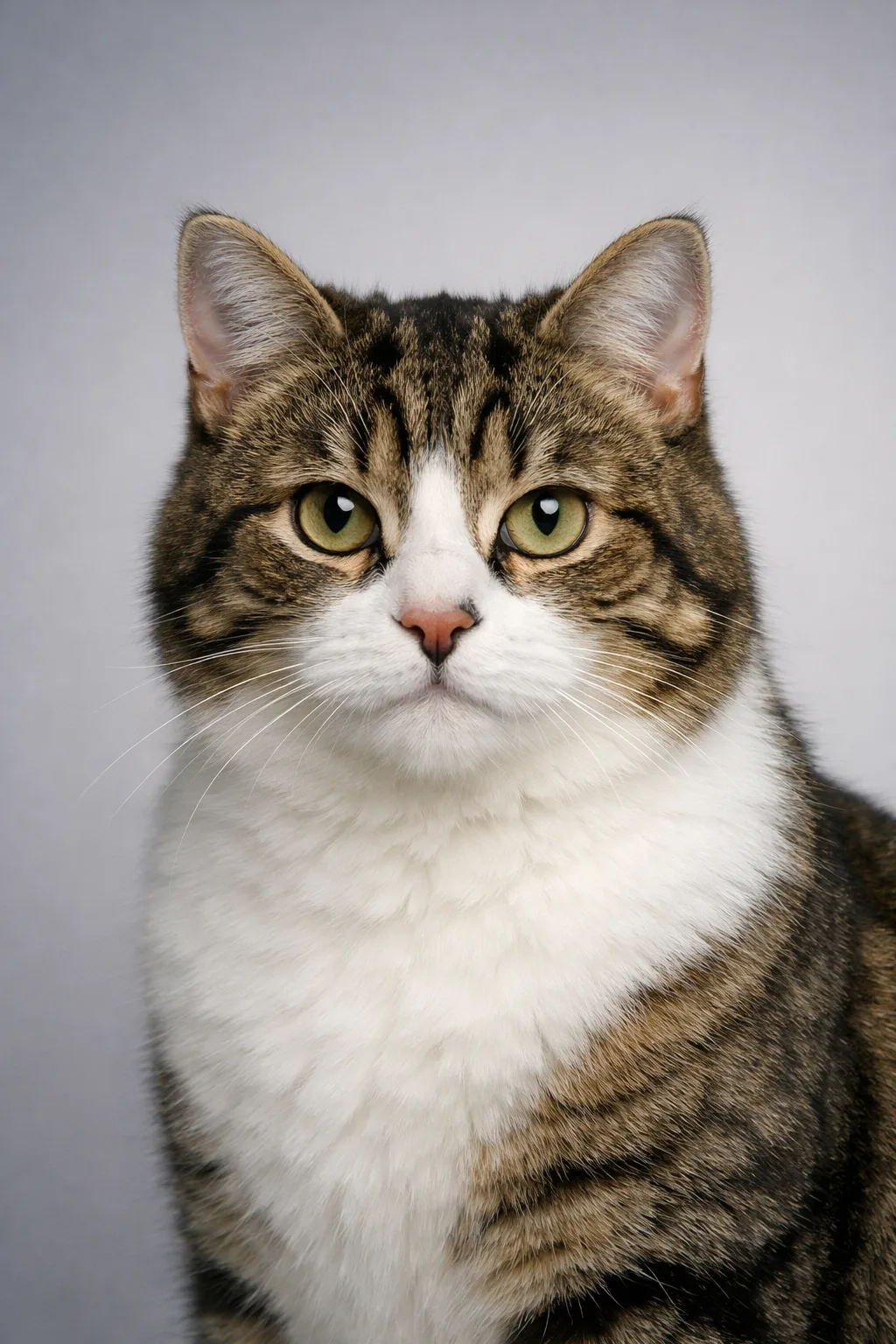 Manx portrait on canvas — AI-made from a photo, by ArtPixio
