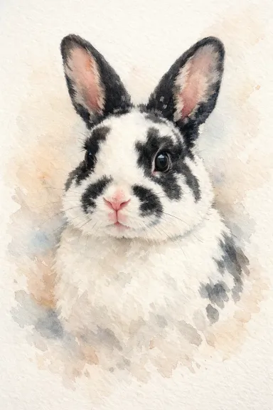 Mini Rex portrait example