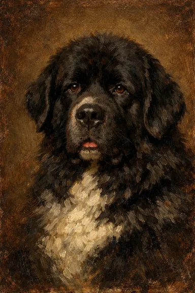 Newfoundland portrait example