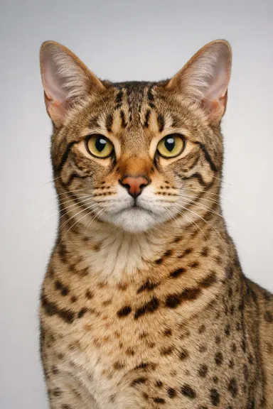 Ocicat portrait example