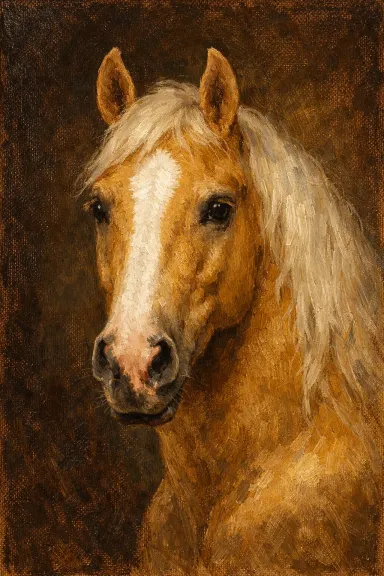 Palomino portrait example
