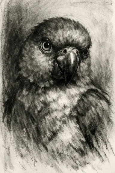 Senegal Parrot portrait example