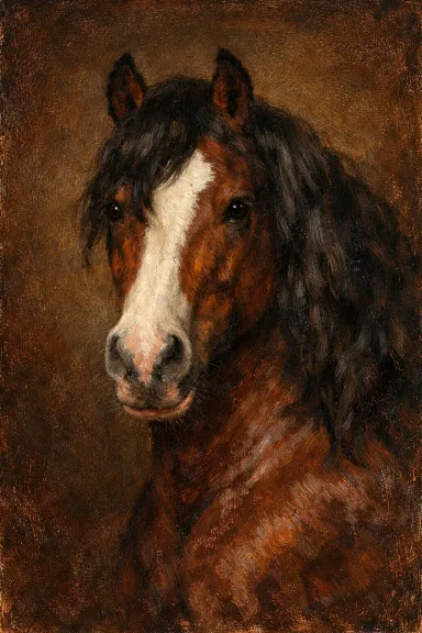 Welsh Cob portrait example