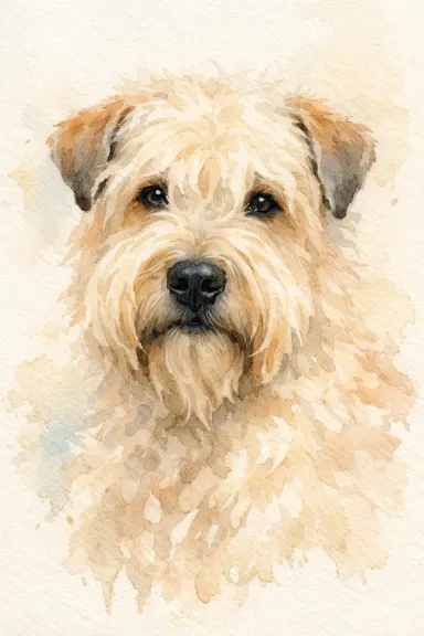 Soft Coated Wheaten Terrier portrait example