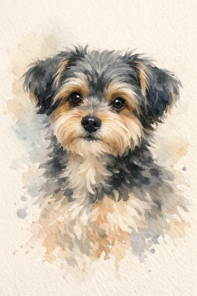 Yorkipoo portrait example